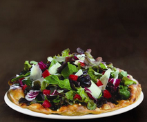 Tricolore Salad Pizza